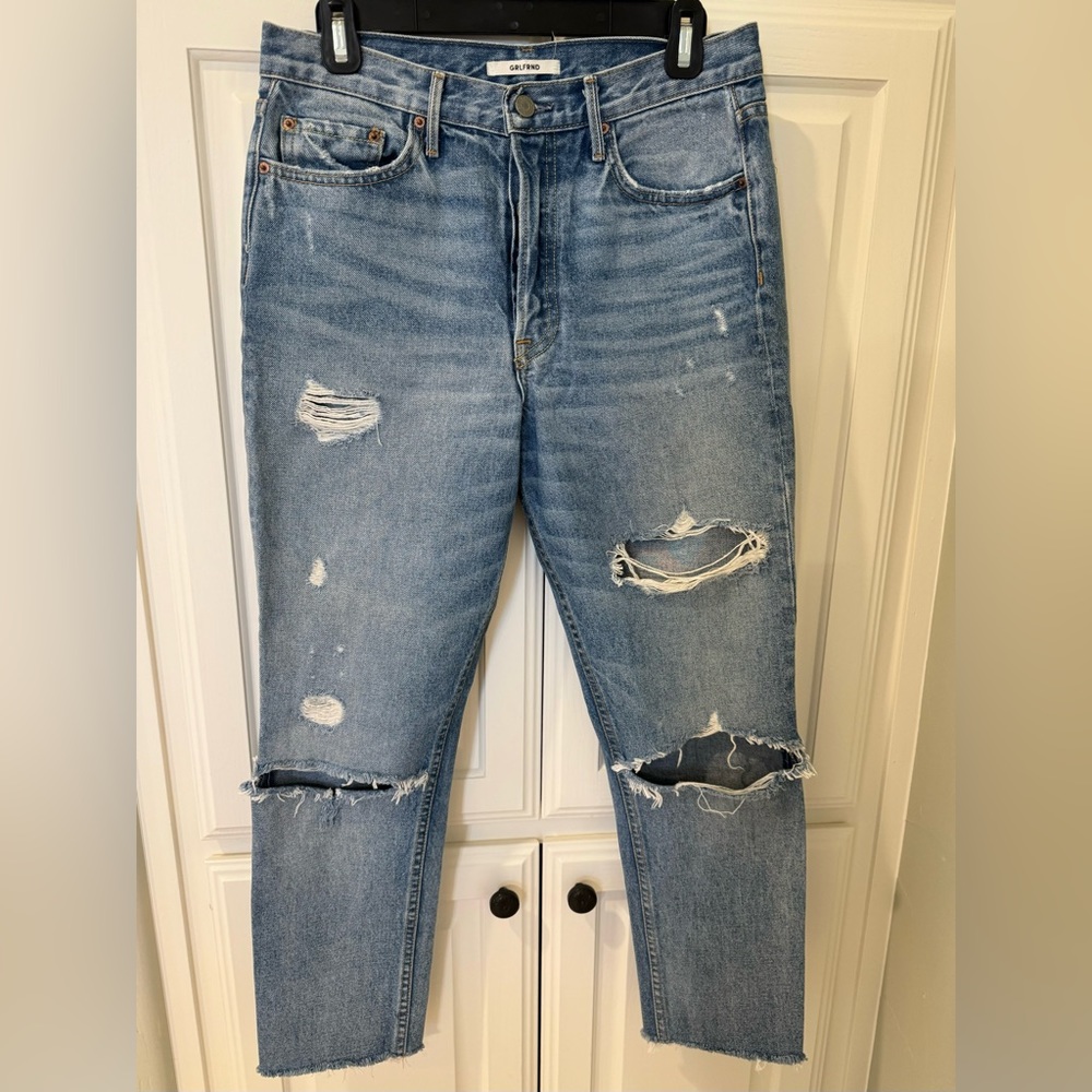 GRLFRND 2 jeans, both Karolina high rise, size 29